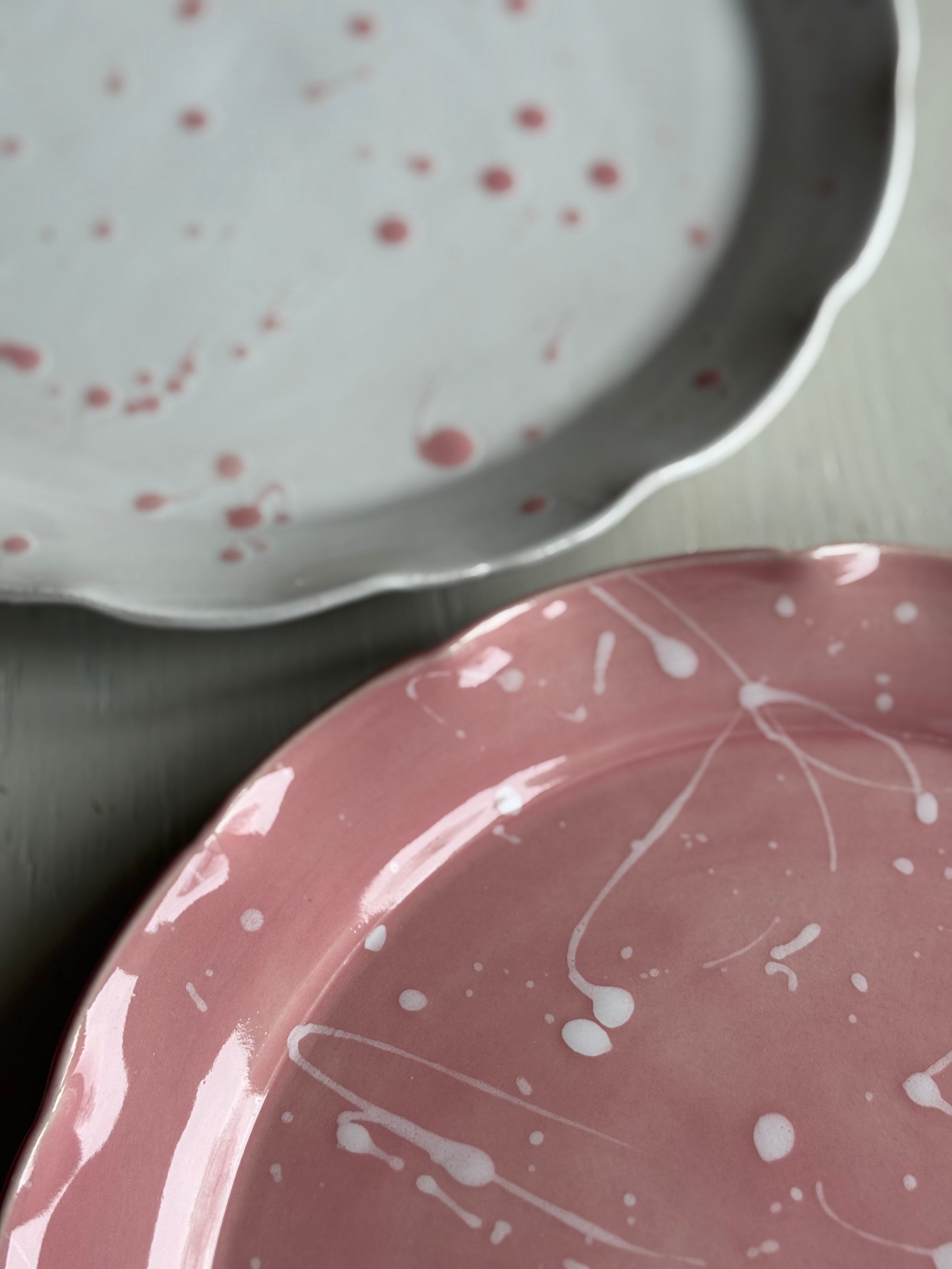 Serveringsfat Rosa duo