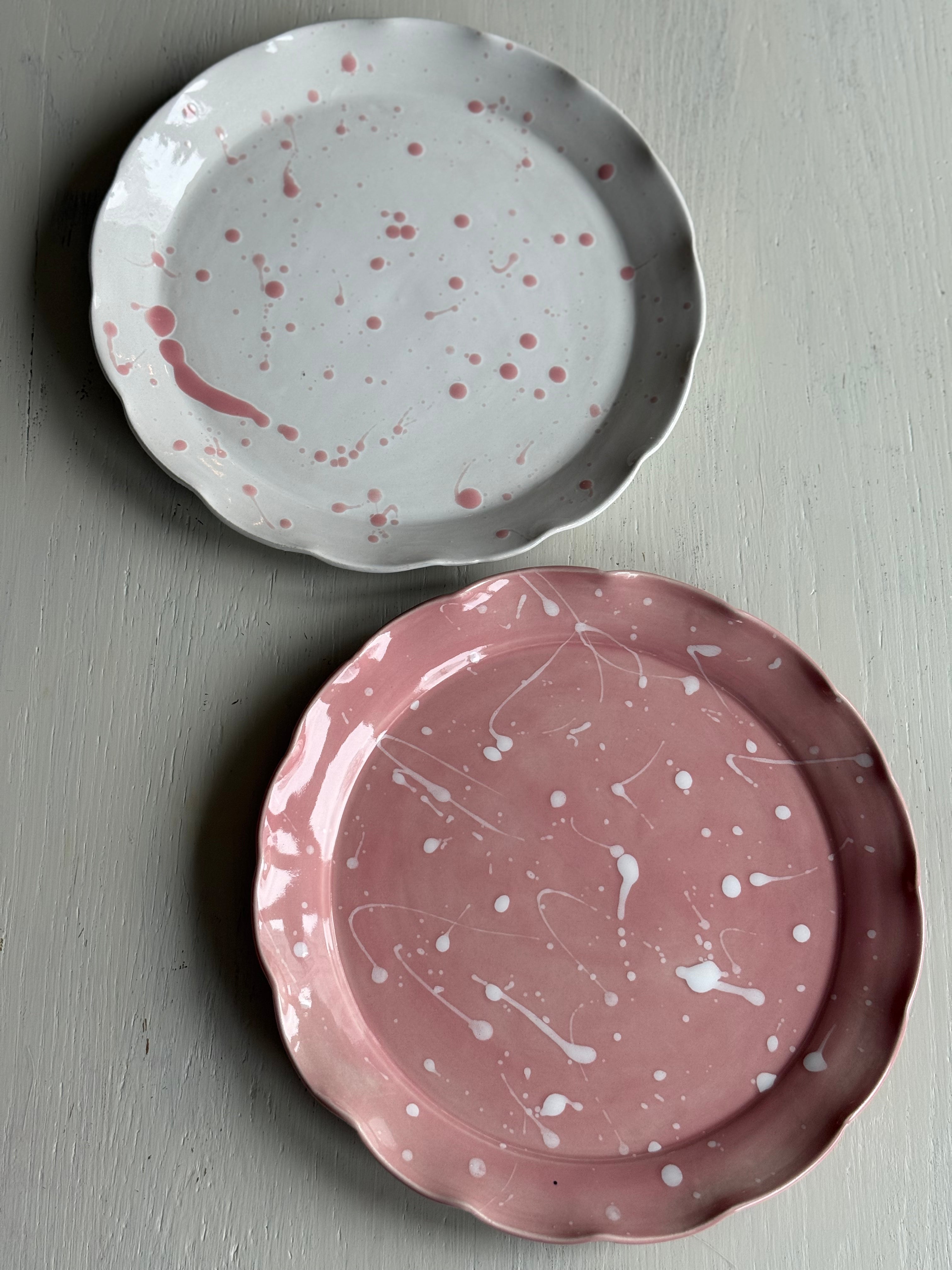 Serveringsfat Rosa duo