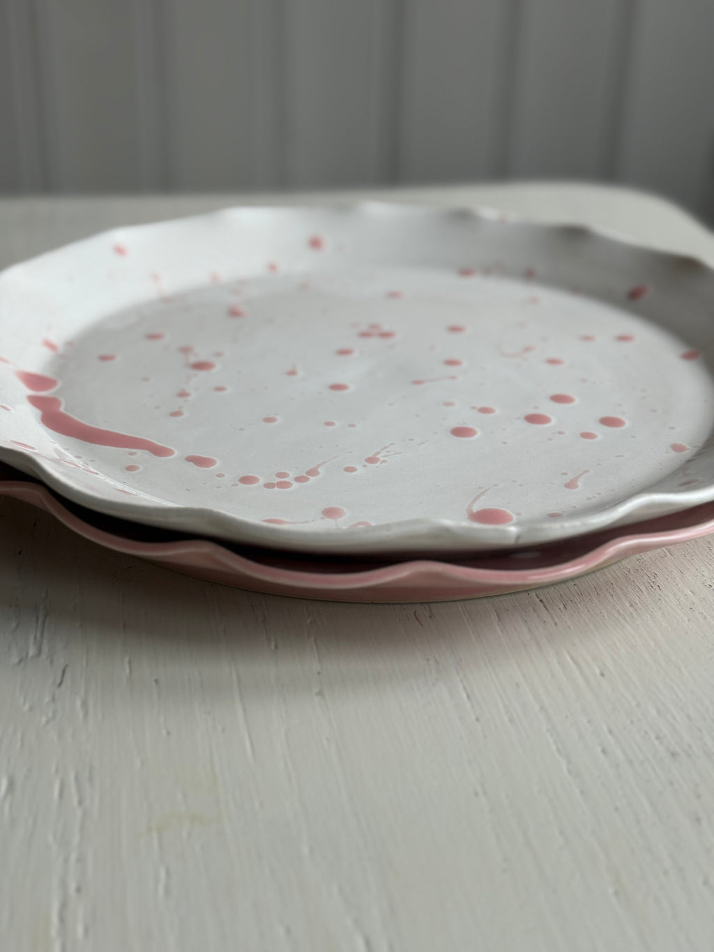 Serveringsfat Rosa duo